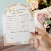 Kate Aspen Boho Rainbow Baby Advice Card & Baby Shower Game (Set of 50) | 28606NA - image 3 of 4