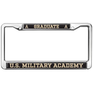 US Military Academy Alumni Logo Full Size Standard License Plate Metal Frame - 1 of 4