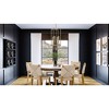 Urban Ambiance Luxury Contemporary Chandelier 31.375''H x 15''W,  Olde Brass Finish,  Parkes Collection, UHP4245 - 2 of 4