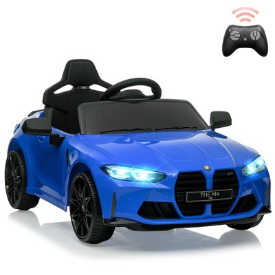 Acekool 12V Toddler Electric Sports Car Ride-On with Remote, 3 Speeds, LED Lights & Suspension