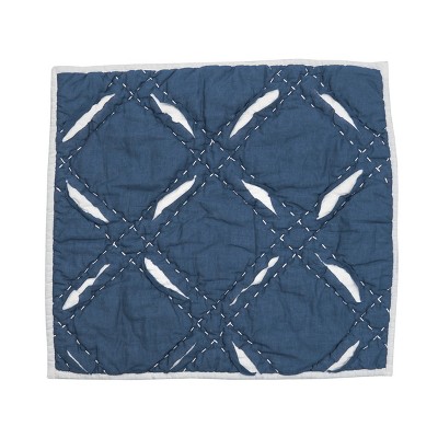 Full White Cotton Reversible Quilt with Quilted Stitching