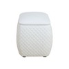 DOMETOUR Cat-Scratch Leather Square Low Stool for Living Room - 4 of 4