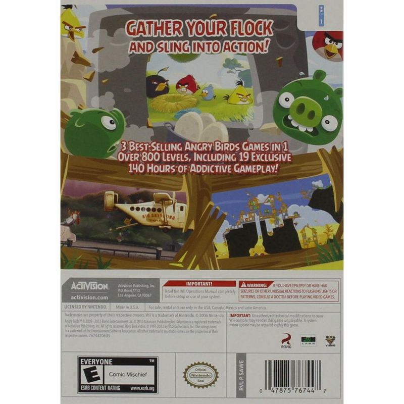 Angry Birds Trilogy - Nintendo Wii, 2 of 7
