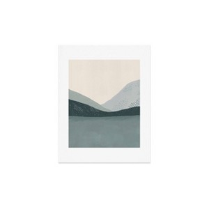 Deny Designs Viviana Gonzalez Minimal Patterned Mountains 01 Art Print - 1 of 2