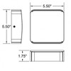 Access Lighting Newport 2 - Light Flush Mount in  Black - 2 of 2