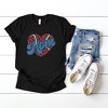 Simply Sage Market Women's Baseball Mom Heart Short Sleeve Graphic Tee - 3 of 4