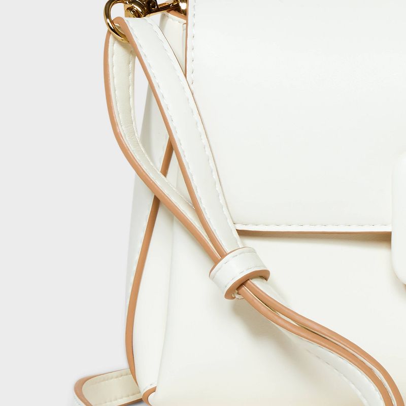 Mini Top Handle Crossbody Bag - A New Day&#8482; Off-White, 6 of 10