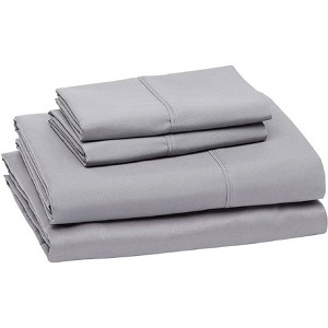 J&V TEXTILES 1000 Thread Count Deep Pocket Luxury Sheets - 1 of 2
