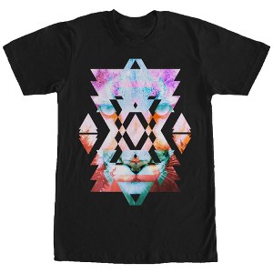 Men's Lost Gods Geometric Cougar T-Shirt - 1 of 4