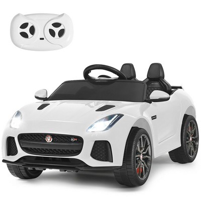 Costway 12V Jaguar F-Type SVR Licensed Kids Ride On Car Motorized Vehicle w/ MP3  Navy