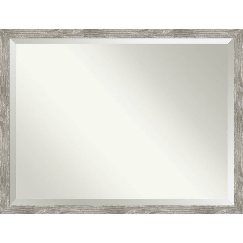 42&#34; x 32&#34; Dove Square Framed Wall Mirror Graywash - Amanti Art, 1 of 9