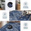 Area carpet, washable carpet, floor carpet, entrance, bedroom, living room indoor printed carpet - 4 of 4