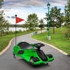 Kids Electric Drift Car, 24V Ride-On Go-Kart, Speed Up to 7.5MPH, Built-in Music, Colorful LED Tail Lights, Low-Power Alarm, for Boys Girls - 3 of 4