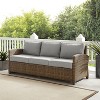 HomeStock Bradenton Outdoor Wicker Sofa - 2 of 4