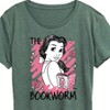 Women's - Disney - Belle The Bookworm Short Sleeve Graphic T-Shirt - 2 of 4
