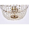Elegant Lighting Gianna 13 inch pendant in brass - 4 of 4