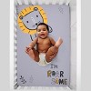 Little Love by NoJo Roarsome Lion Grey and Gold Photo Op Fitted Mini Crib Sheet - 3 of 4