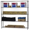Shelving.com Chrome Wire Shelving with 5 Tier Shelves - - 4 of 4