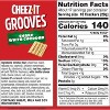 Cheez-It Grooves Sharp White Cheddar Snack Crackers Family Size - 17oz - 3 of 4