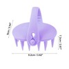 Unique Bargains Portable Plastic Shampoo Massage Hair Brush with Handle 2 Pcs - 4 of 4