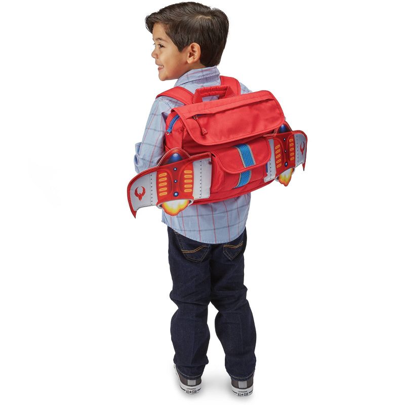 Bixbee Kids' Firebird Flyer Backpack, 4 of 8