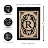 Evergreen Flag Cambridge Chic Letter R Monogram Applique Garden Flag - 12.5" Wide x 18" High - 2 of 4