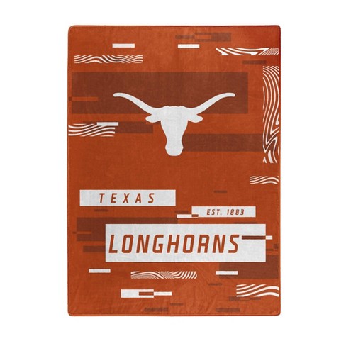 Texas Longhorns Raschel Throw Blanket