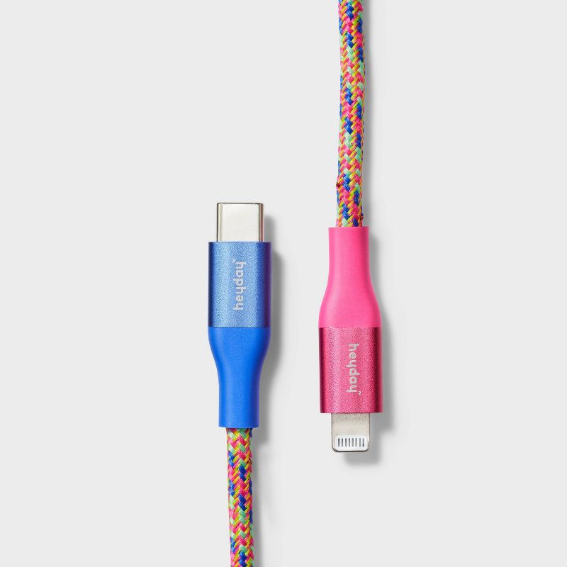 6&#39; Lightning to USB-C Braided Cable - heyday&#8482; with Sharone Townsend, 1 of 6