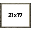 PosterPalooza | 21x17 Wood Antique Frame with UV Acrylic, 4 Finishes: Bronze, Gold, Silver, and Black - 2 of 4
