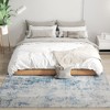 HOMCOM Machine Washable Area Rug, Non-Slip Traditional Flower Print Floor Carpet for Living Room, Bedroom, Dining Room - 2 of 4