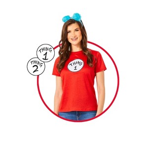 Dr. Seuss Thing 1 & 2 Women's Adult Costume Kit - 1 of 1