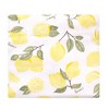 Hudson Baby Infant Girl Cotton Flannel Receiving Blankets Bundle, Lemons, One Size - 2 of 2
