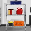 BestMassage 3-Tier Wire Shelving Unit Pantry Storage Cabinet with NSF Certified Space Saving Design Adjustable Feet - 2 of 4