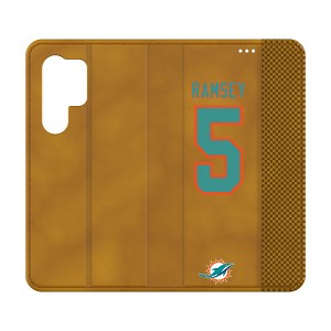 NFL Miami Dolphins Players Game Tactic Folio Cell Phone Case for Samsung Galaxy - 1 of 4