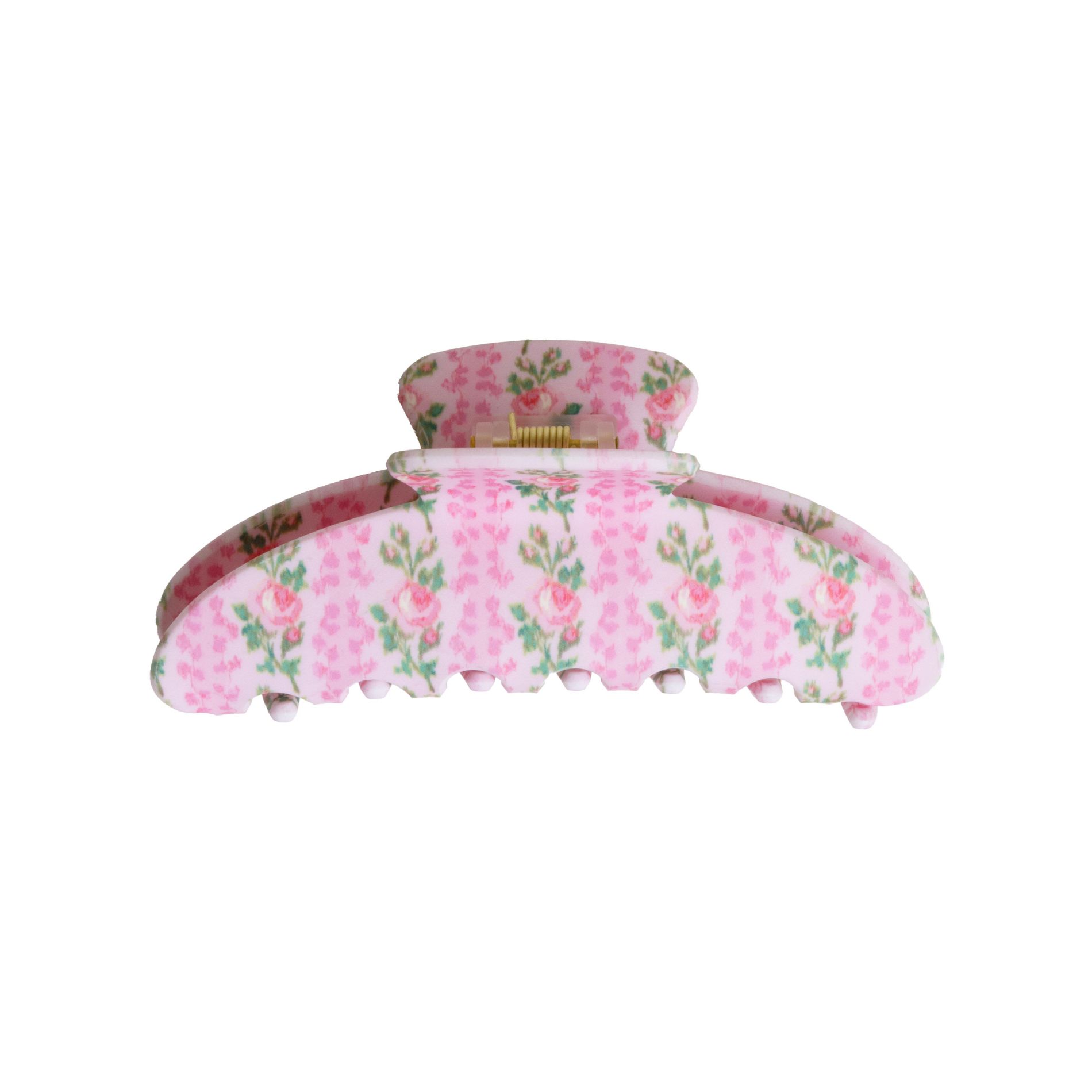LoveShackFancy x Target – Goody Blooming Heirloom Large Claw Clip 1CT Strawberry Macaroon
