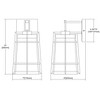 Elk Home Crofton 1 - Light Wall Light in  Charcoal - 2 of 3
