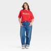 Women's Oversized Short Sleeve Graphic T-Shirt - Universal Thread™ - 3 of 3