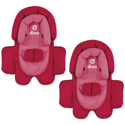 Diono Cuddle Soft 2-Pack 2-in-1 Baby Head Neck Body Support Pillow for Car Seats and Strollers