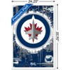 Trends International NHL Winnipeg Jets - Maximalist Logo 23 Framed Wall Poster Prints - 3 of 4