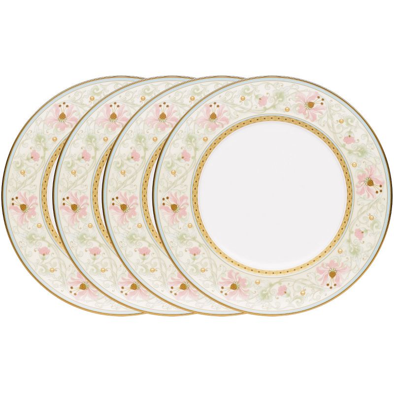Noritake Blooming Splendor Set of 4 Accent/Luncheon Plates, 1 of 4