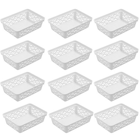 Ezy Storage Small Brickor Plastic Household Organization Basket 12 Pack Target