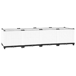 vidaXL Raised Bed 63"x15.7"x15" Polypropylene - 1 of 4
