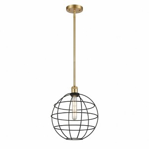 Lake Placid - 1 Light Stem Hung Pendant In Industrial Style-14.5 Inches Tall and 12 Inches Wide - 1 of 1