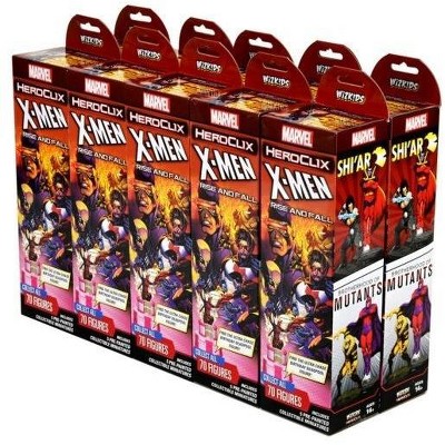 X-Men - Rise and Fall Booster Pack (Brick - 10 Packs) Miniatures Box Set