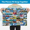 BenBen Jigsaw Puzzles 1000 Pieces for Adults Ages12+, Famous World Scenic Landmarks, 26.62"x19.25" - 2 of 4