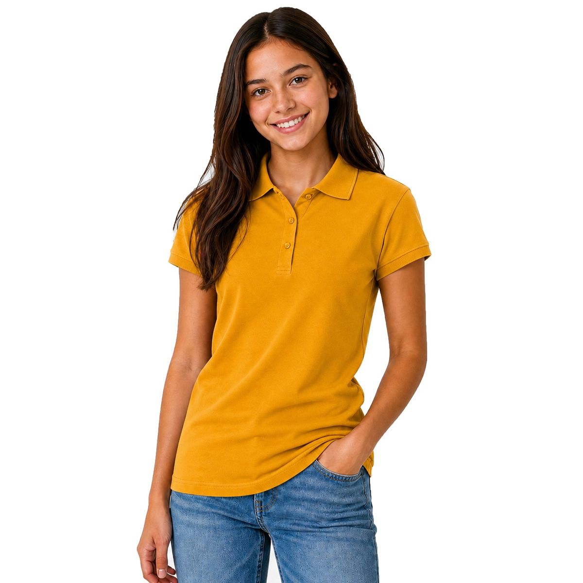 Galaxy by Harvic Junior's Short Sleeve School Uniform Pique Polo Shirt - thumbnail 10