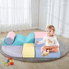 VYNXARIA 6-in-1 Pink Soft Climbing Toys! Stairs, pads, cylinders. Safe, fun for kids. Hurry! - 3 of 4