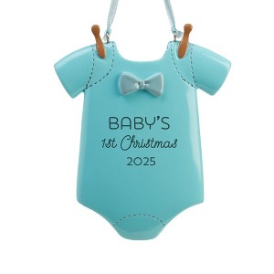 Personalization Mall Baby Boy First Christmas Bodysuit© Ornament - 1 of 1