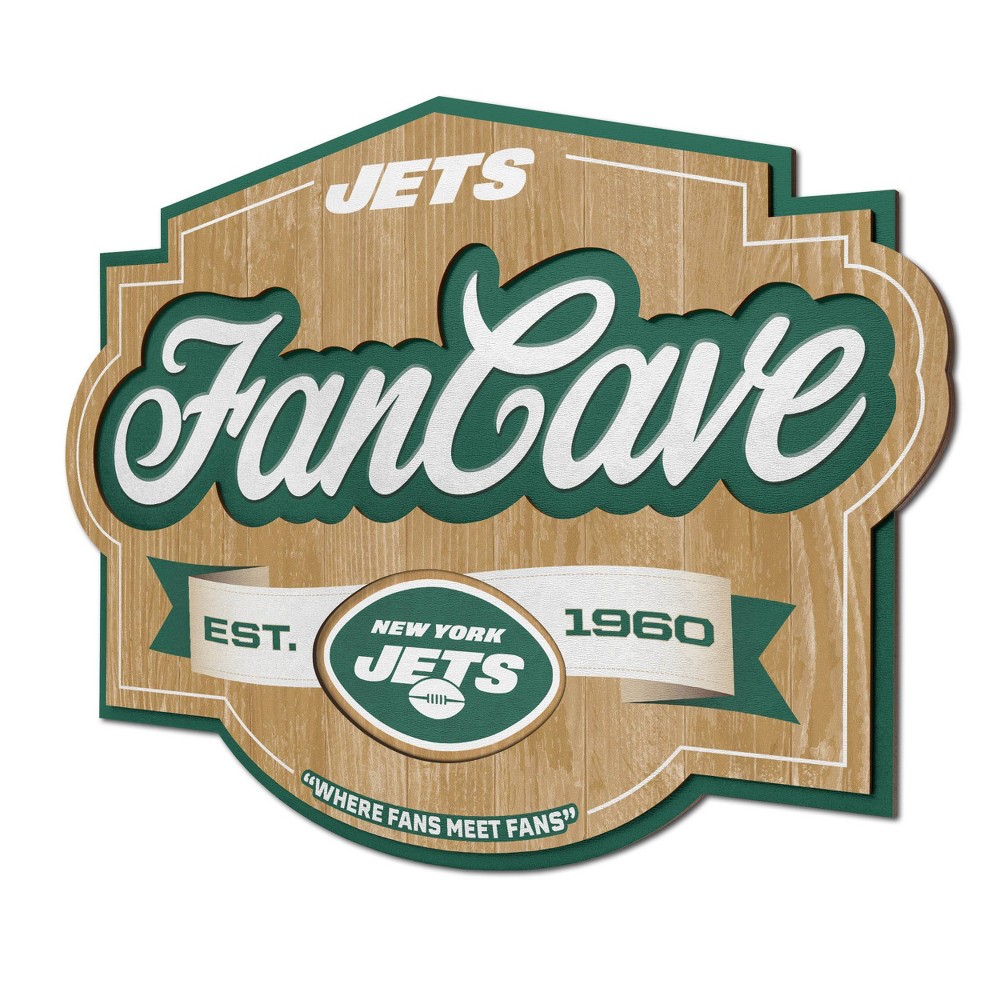 Photos - Coffee Table NFL New York Jets Fan Cave Sign