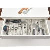 Trio Home Draw Organizers, Storage Bins for Makeup, Bedroom, Kitchen Gadgets Utensils and Office, Bathroom and Vanity Drawer Organizer Trays - 2 of 4